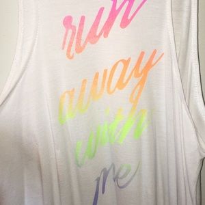 Betsey Johnson "Run Away With Me" tank